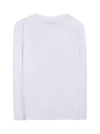 T-Shirt Manches Longues Blanc Homme Teddy Smith Jim 2