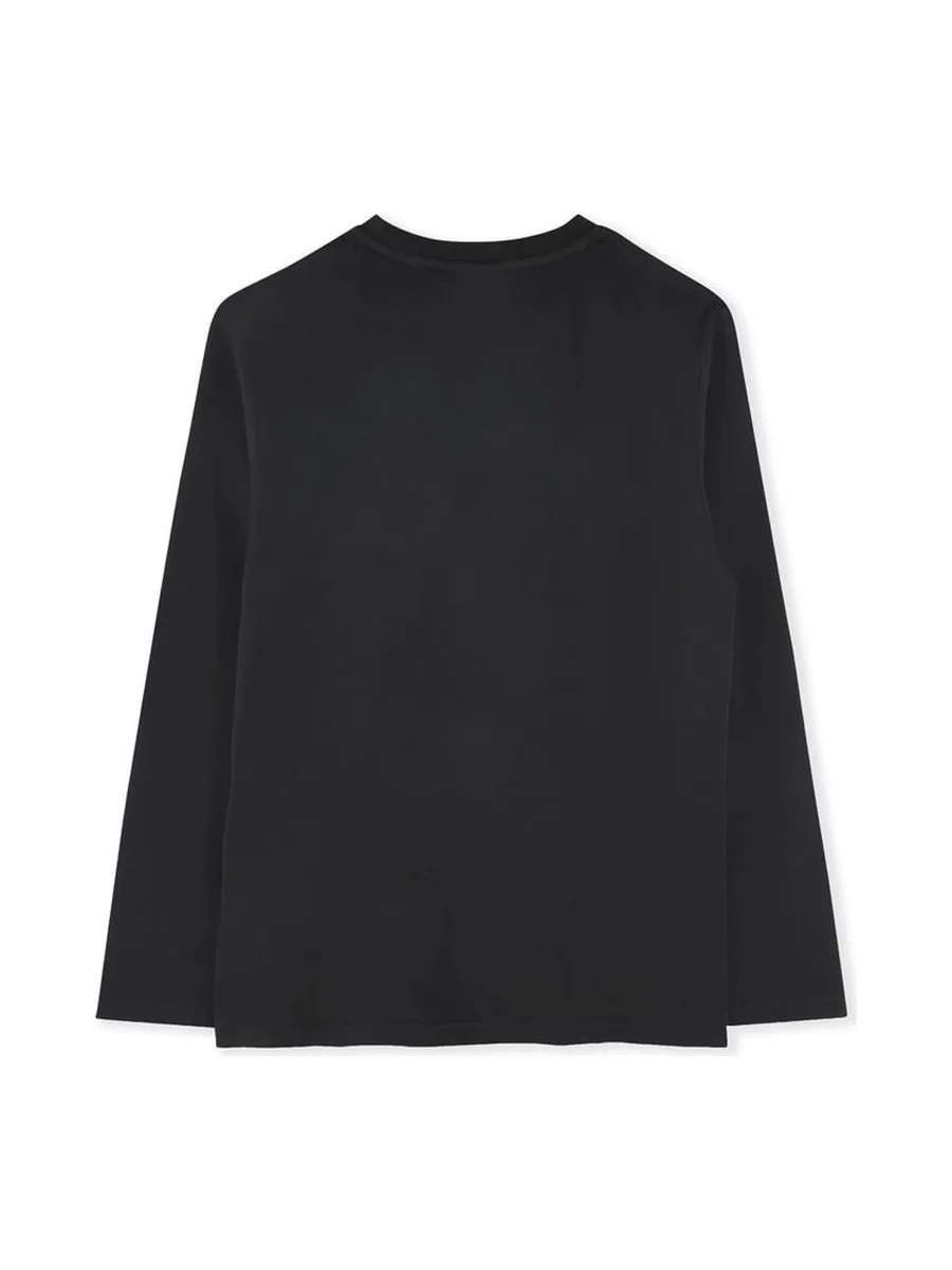 T-Shirt Noir Garçon Hugo Boss J52727 3