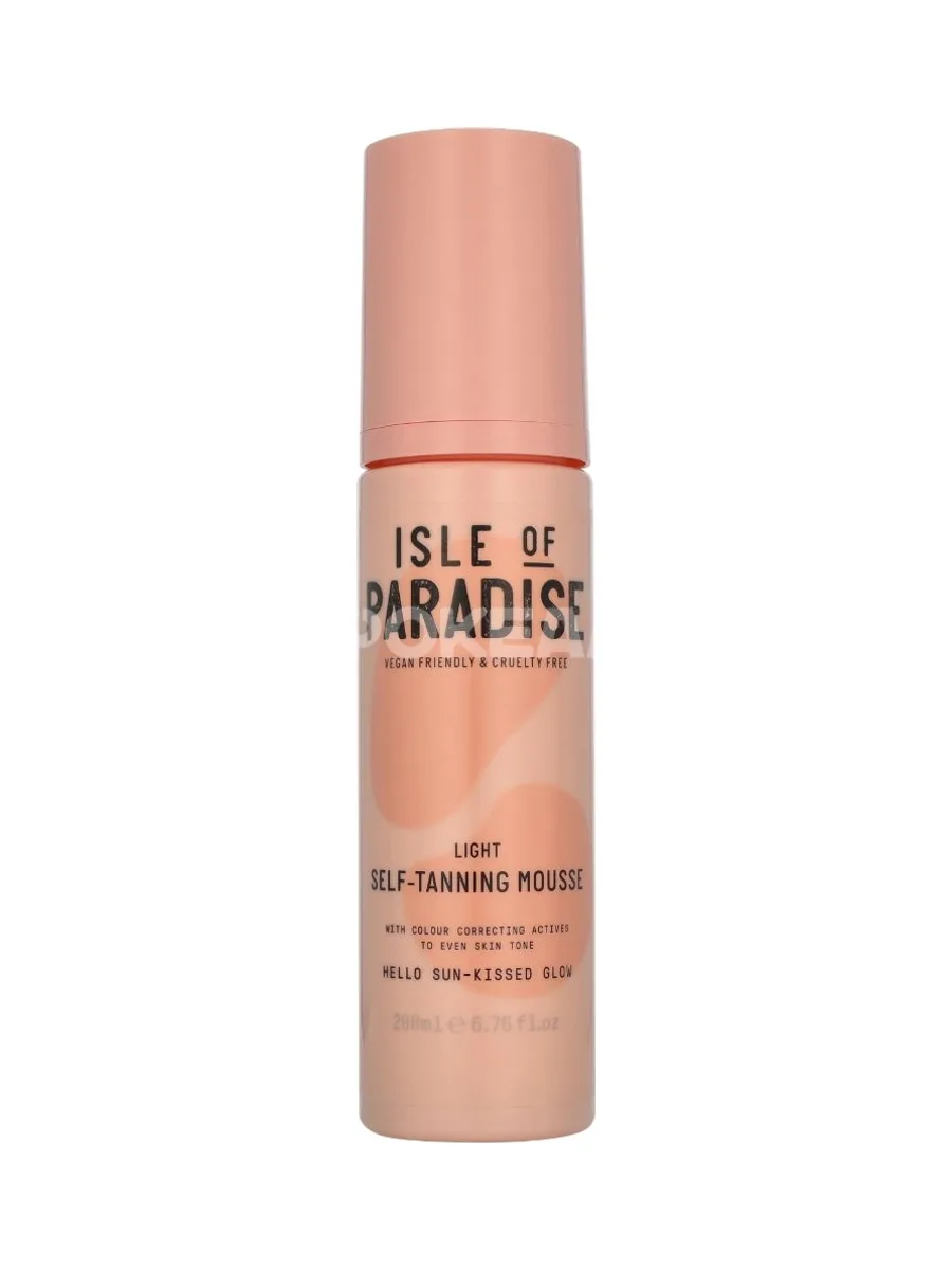 Isle of Paradise Self-Tanning Mousse 200ml - Light 1