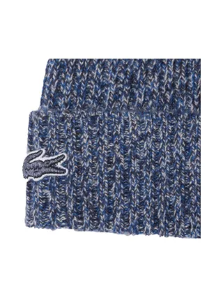 Bonnet Marine Chiné Mixte Lacoste Rib 2