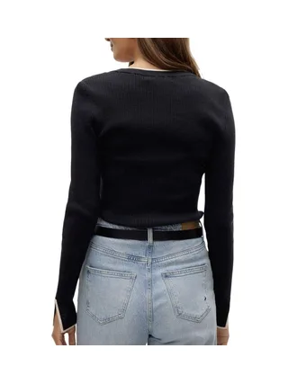 Pull Noir Femme Vero Moda Joan 2