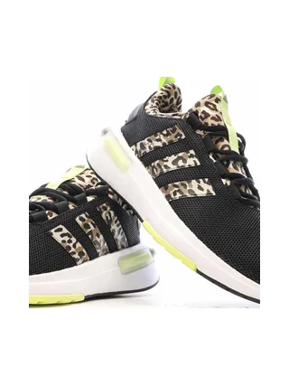 Chaussures de running Noires/Jaunes Femme Adidas Racer 7
