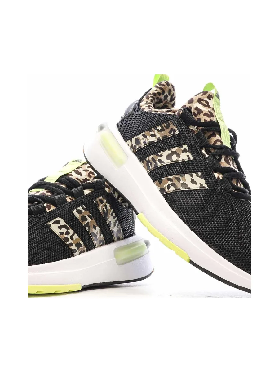 Chaussures de running Noires/Jaunes Femme Adidas Racer 8