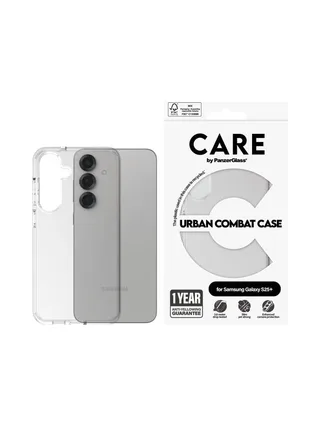 PanzerGlass CARE™ by ® Urban Combat Case Transparent Samsung Galaxy S25+ mobile phone case 2