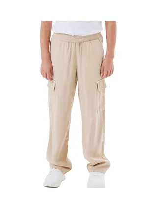 Pantalon fluide Beige Fille Name it Bella 1