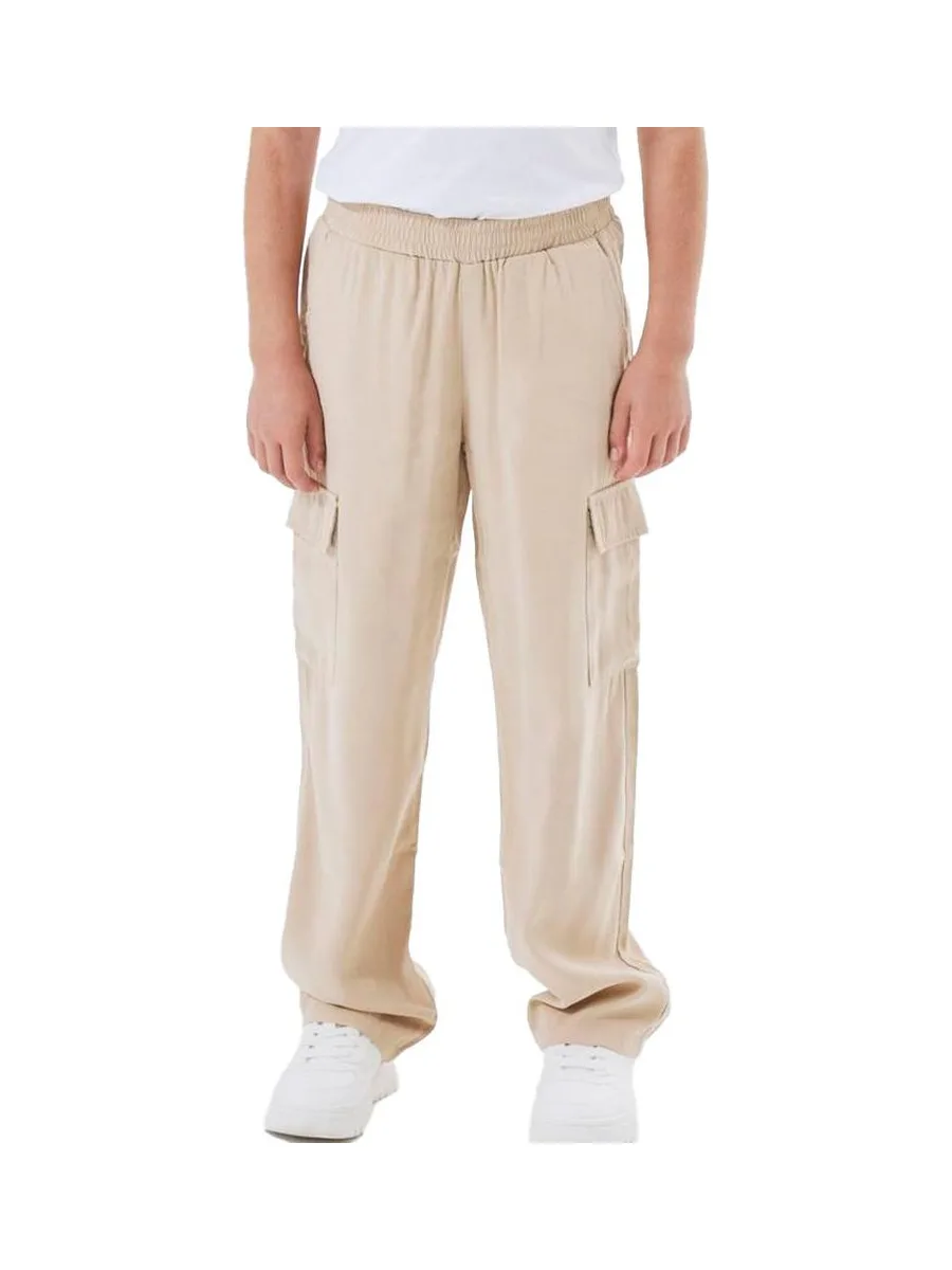 Pantalon fluide Beige Fille Name it Bella 2