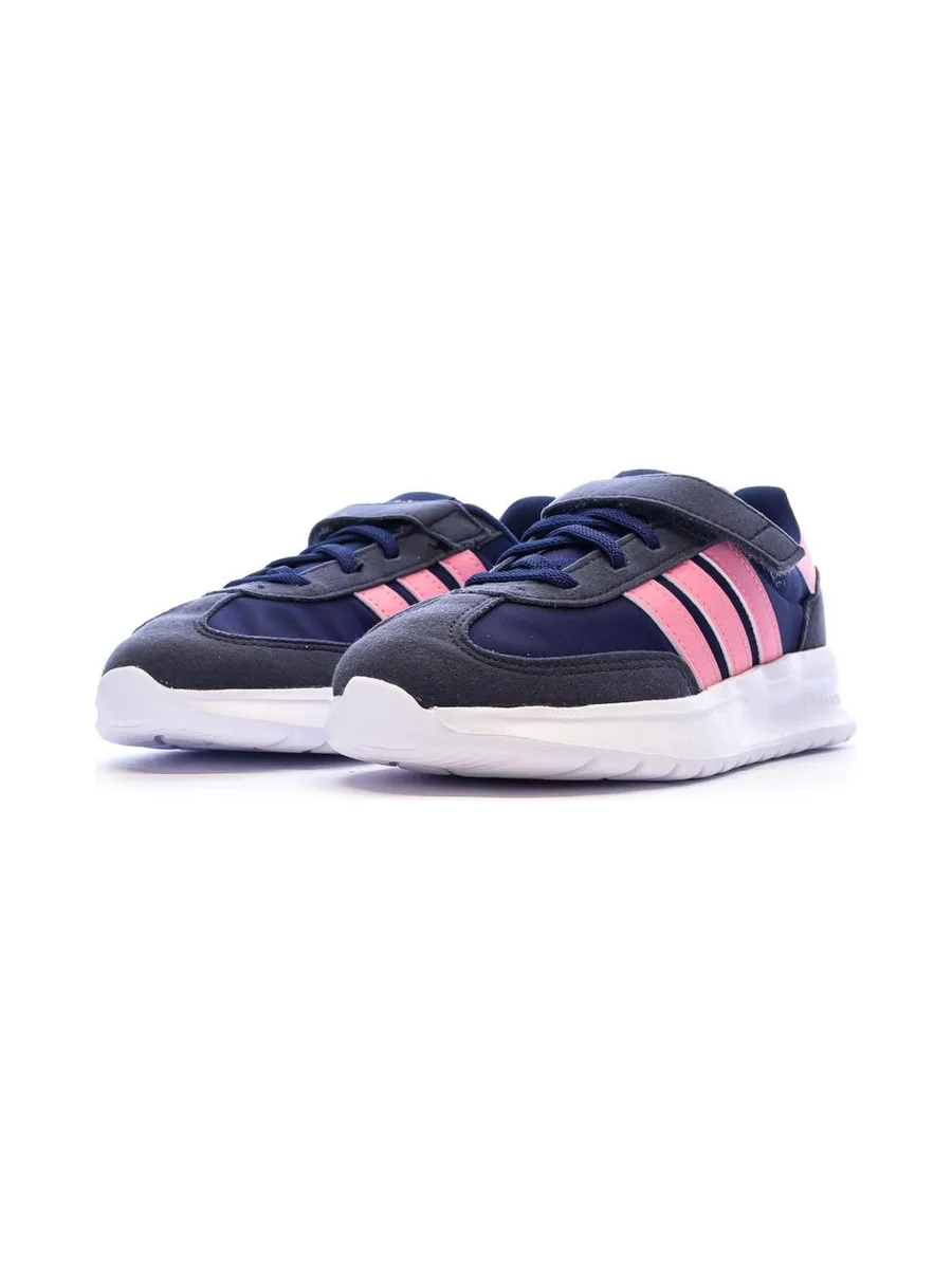 Baskets Marines/Roses Fille Adidas Run 70s 7
