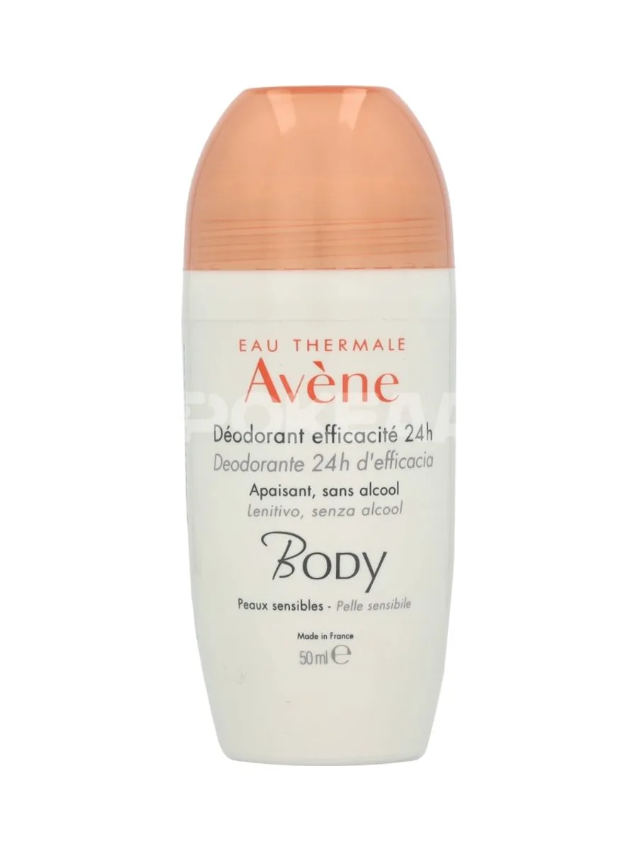 Avene Body 24H Deo Roll-On 50ml 1