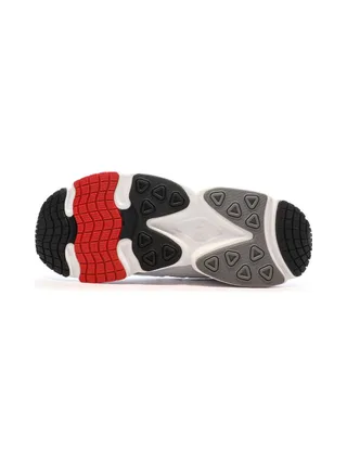 Baskets Blanches/Rouges Homme Adidas Ozmillen 5