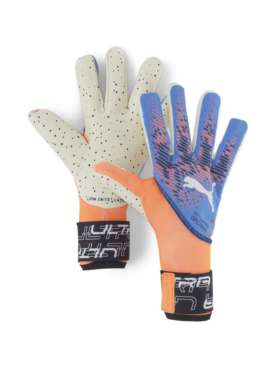 Gants de Foot Bleu/Orange Puma Ultra Ultimate 1 2