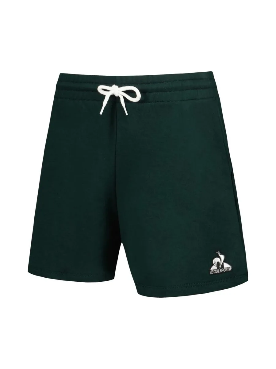 Short Vert Femme Le Coq Sportif Contemporain Sp Short N°1 2