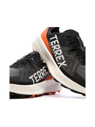 Chaussures de Trail Grises/Oranges Homme Adidas Agravic 7