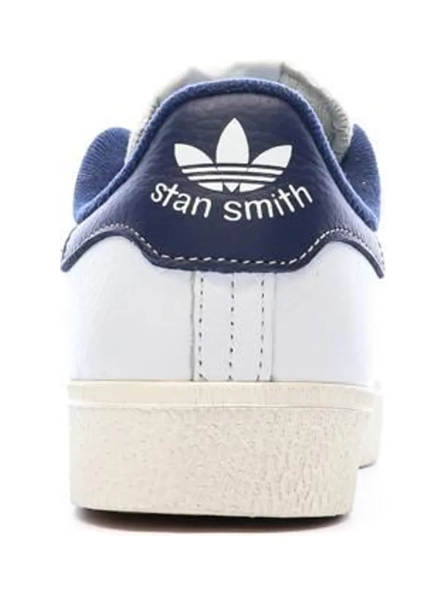Baskets Blanches/Marines Homme Adidas Stan Smith 4