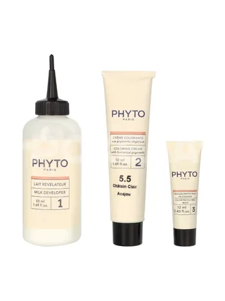 Phyto Phytocolor Permanent Color 112ml - 5.5 Light Mahogany Brown 2