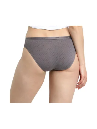 X3 Culottes Noir/Gris Femme Dim Les Pockets Coton 3