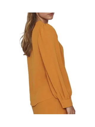 Blouse Jaune Femme Vila Gaja 2