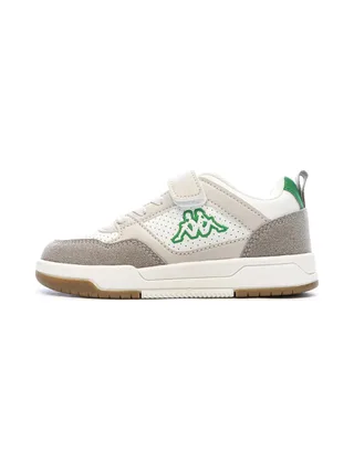 Baskets Blanches/Grises/Vertes Garçon Kappa Manis 1