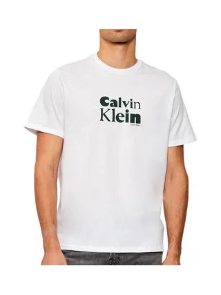 T-Shirt Blanc Homme Calvin Klein Jeans LV04RD820G 1