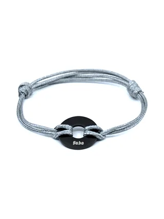 Bracelet Argentine gris 5