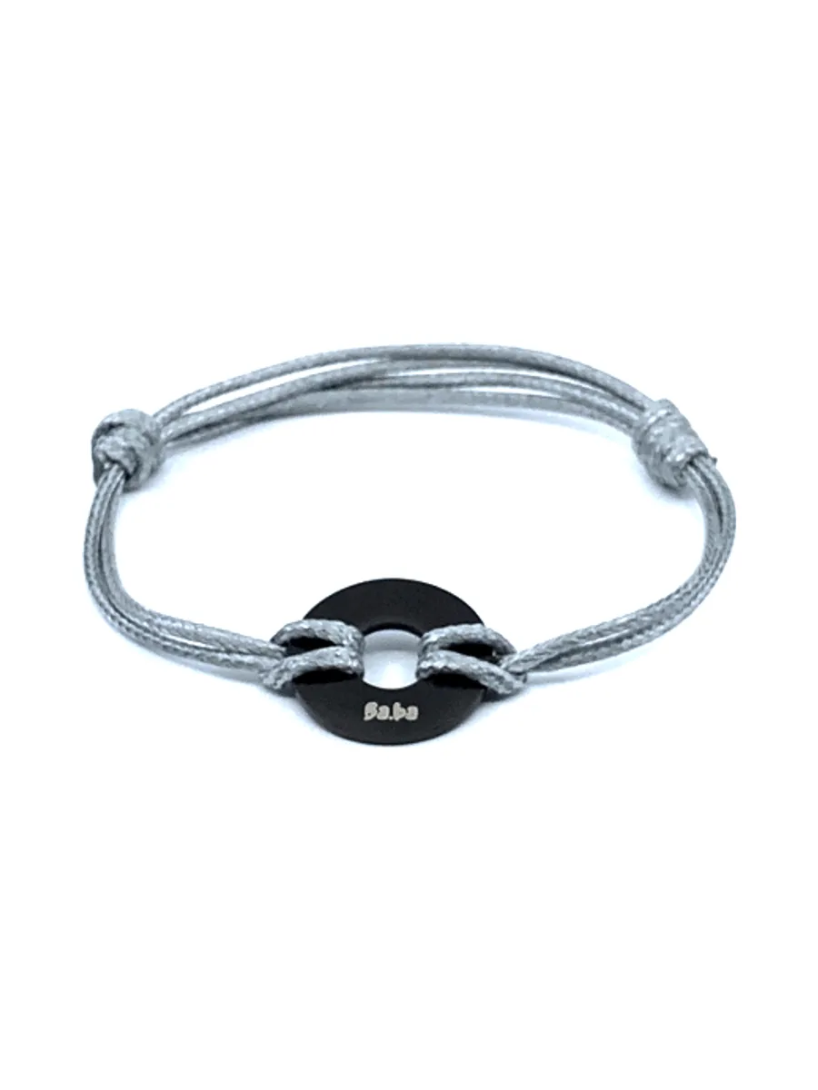 Bracelet Argentine gris 5
