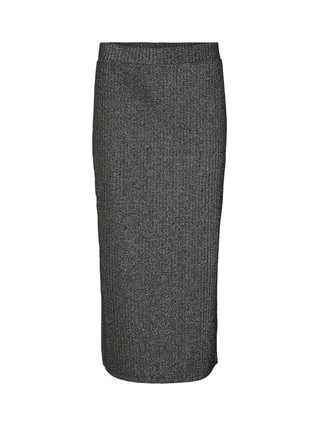 Jupe Noir Femme Vero Moda Cora Calf 1