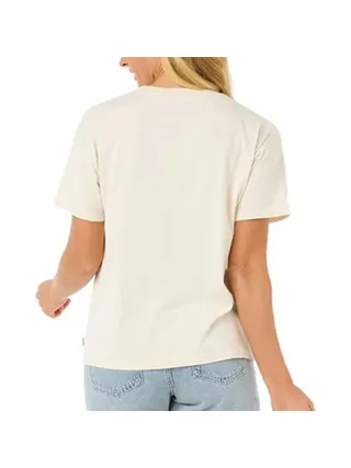 T-Shirt Écru Femme Rip Curl Sun & Sea Relaxed 2