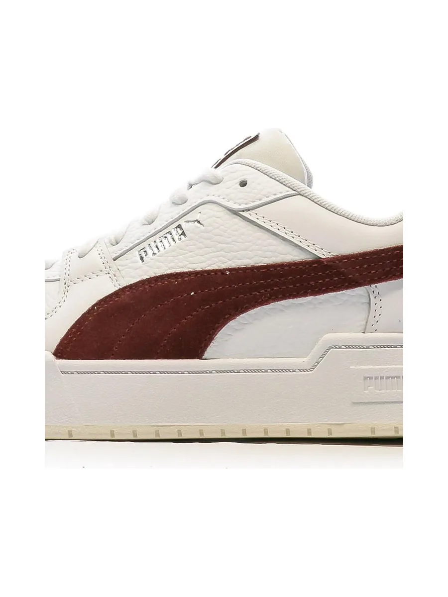 Baskets Blanches/Bordeaux Homme Puma Pro Classic 387327 8