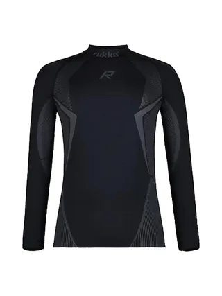 T-shirt Manches Longues Noir Homme Rukka Tira 1