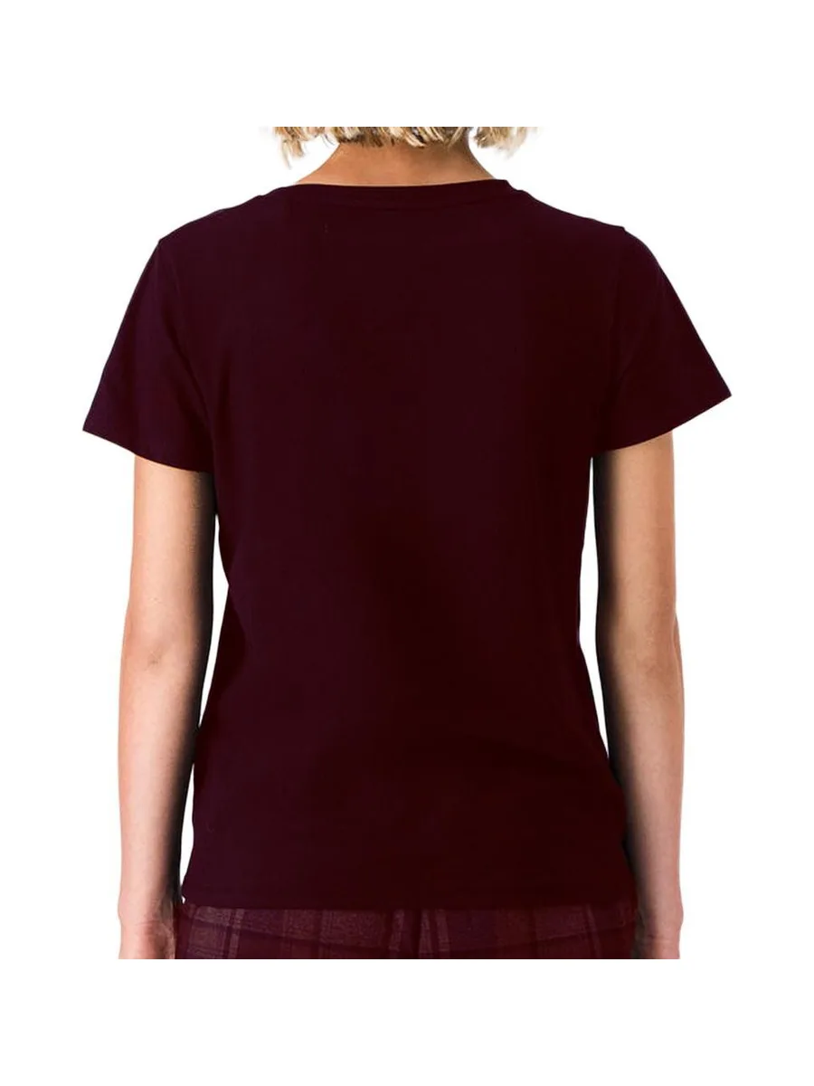 T-shirt Marron Femme Teddy Smith Ribelle 3