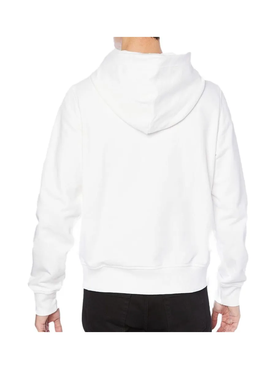 Sweat Zippé Blanc Homme Diesel Salby 2