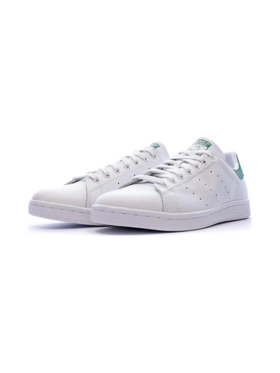 Baskets Stan Smith Blanches/Vertes Mixte Adidas M20324 7