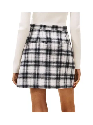 Jupe Blanc/Noir Femme Tommy Hilfiger Aline 2