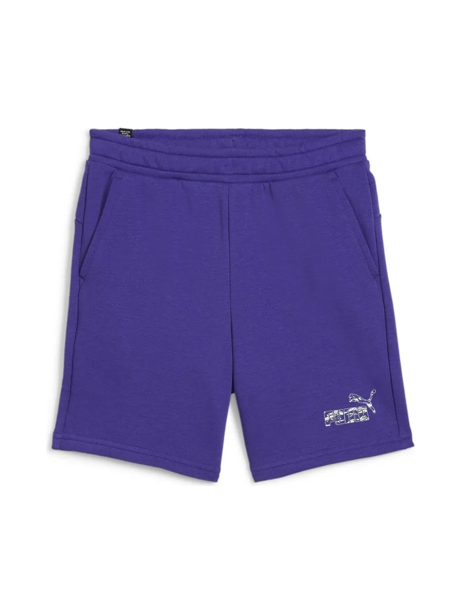 Short Bleu Garçon Puma Camo 2