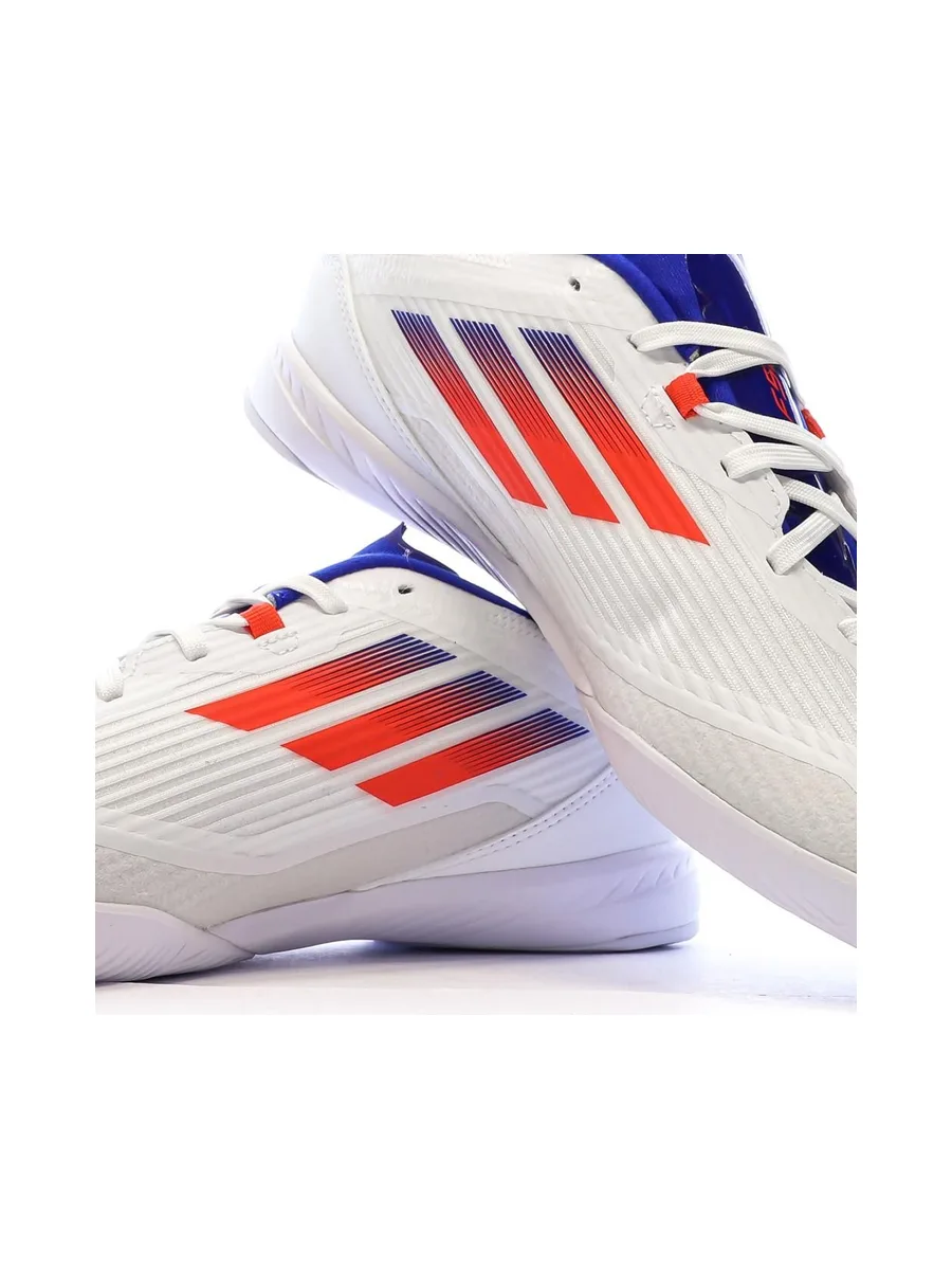 Chaussures de Football Blanc/Bleu/Rouge Homme Adidas F50 League 8