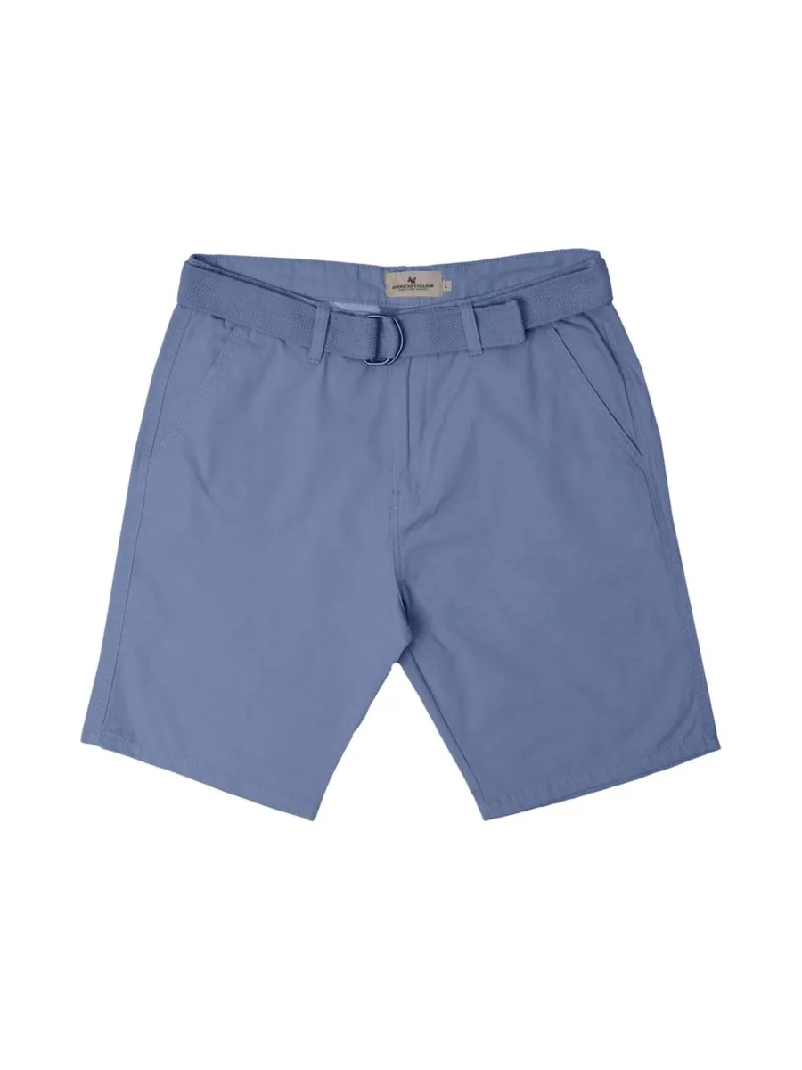 Short Bleu Homme American College Chino 2