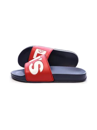 Claquettes Rouge Garçon Levi's June 1