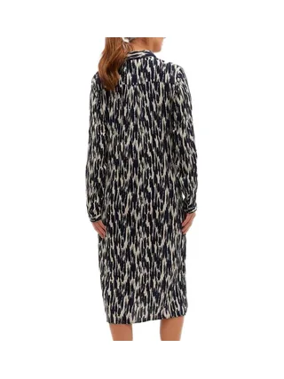 Robe Noir/Écru Femme Vero Moda Maternity Joy 2