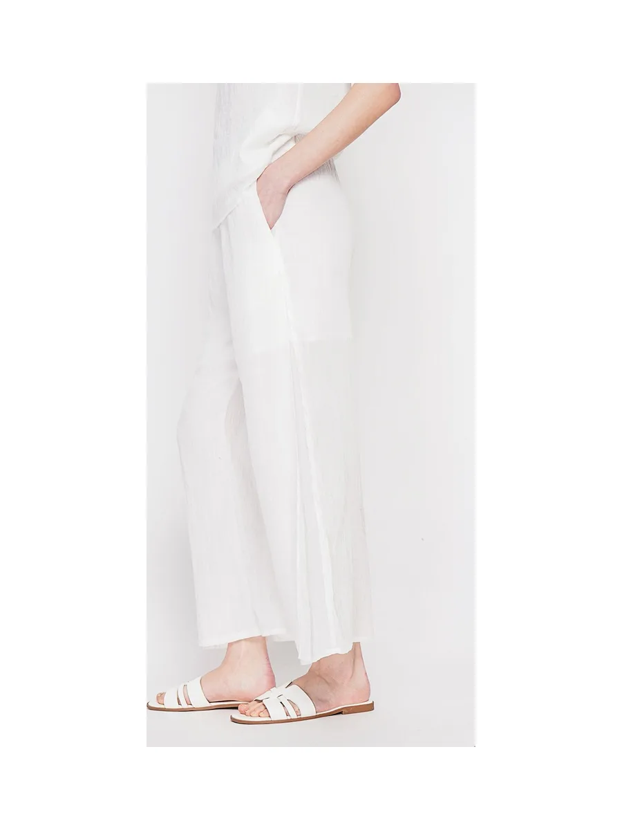 Pantalon taille haute style portefeuille 3