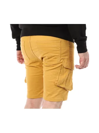 Short Cargo Jaune Homme La Maison Blaggio VEGALIA 2
