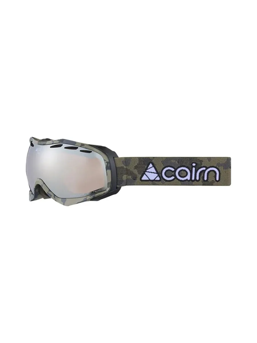 Masque de Ski Kaki Mixte Cairn Alpha Spx3 Mat Camo Army 2
