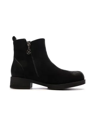 Bottines Noires Femme Chattawak 8-Vamp 2