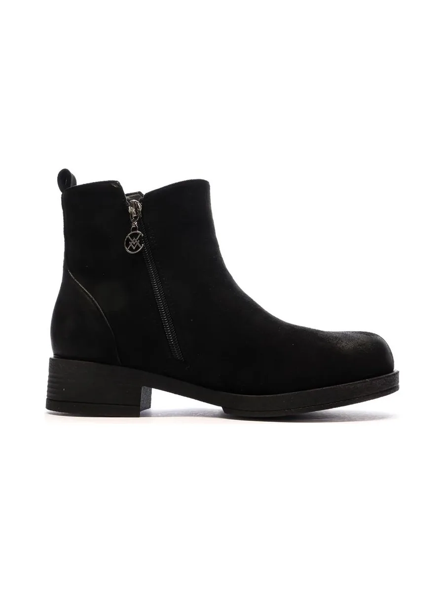 Bottines Noires Femme Chattawak 8-Vamp 3