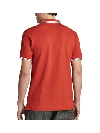 Polo Rouge Homme G-Star Raw Dunda 2
