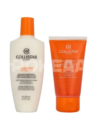 Collistar Sun Giftset 350ml - After-Sun Conditioner 200ml/After-Sun Shower-Shampoo 150ml 2