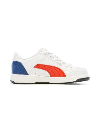 Baskets Bleu/Blanc/Rouge Garçon Puma Inf Reb 2