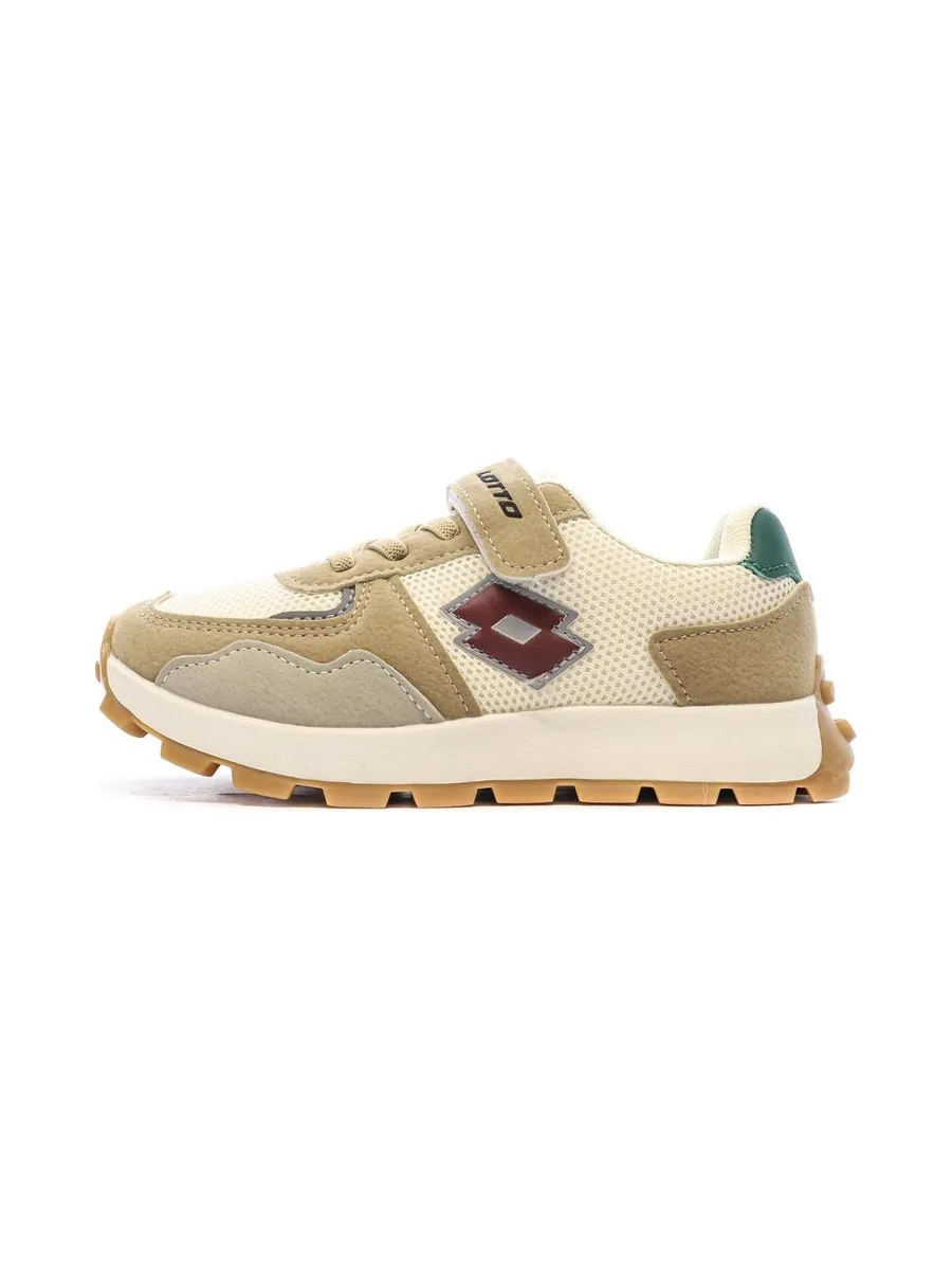 Baskets Beige Garçon Lotto Capri 2