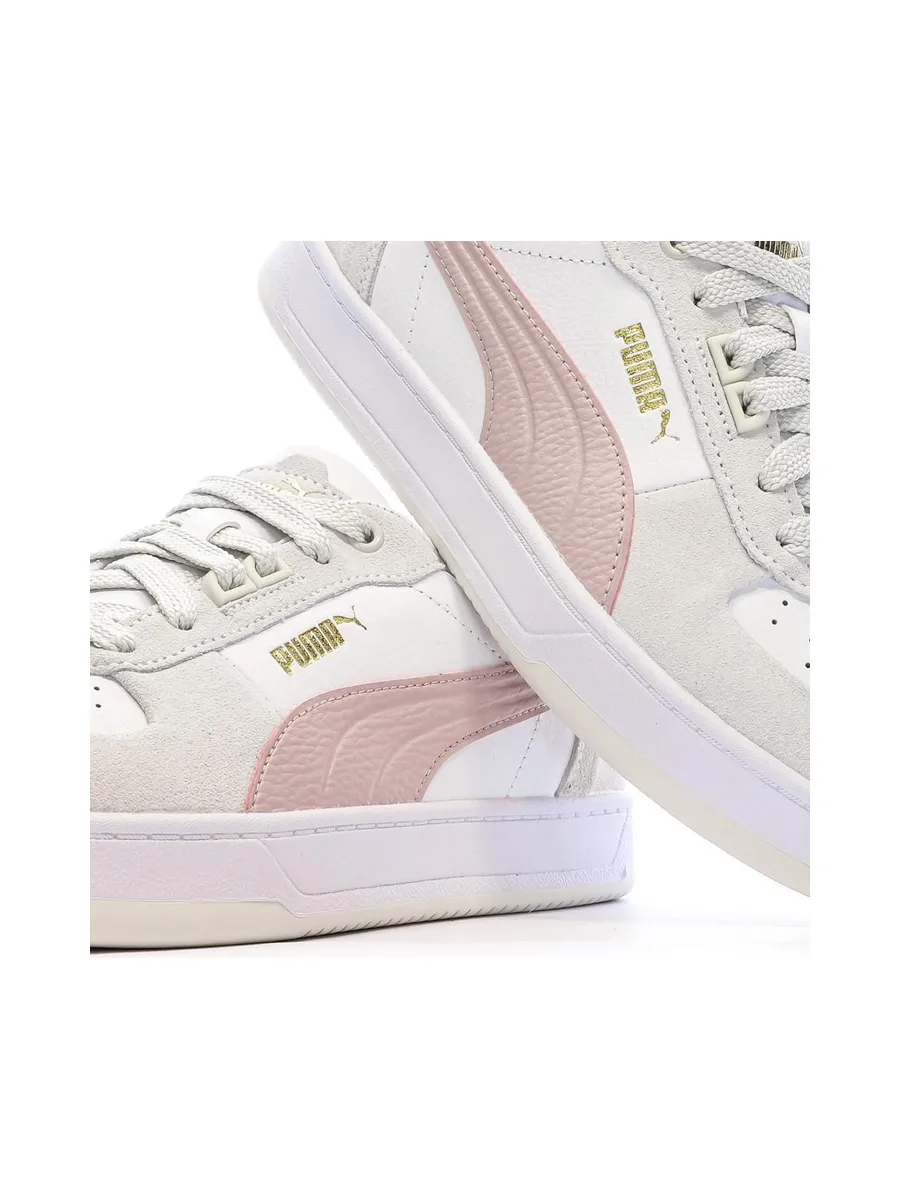 Baskets Blanc/Rose Femme Puma Caven 2.0 Lux Sd 8