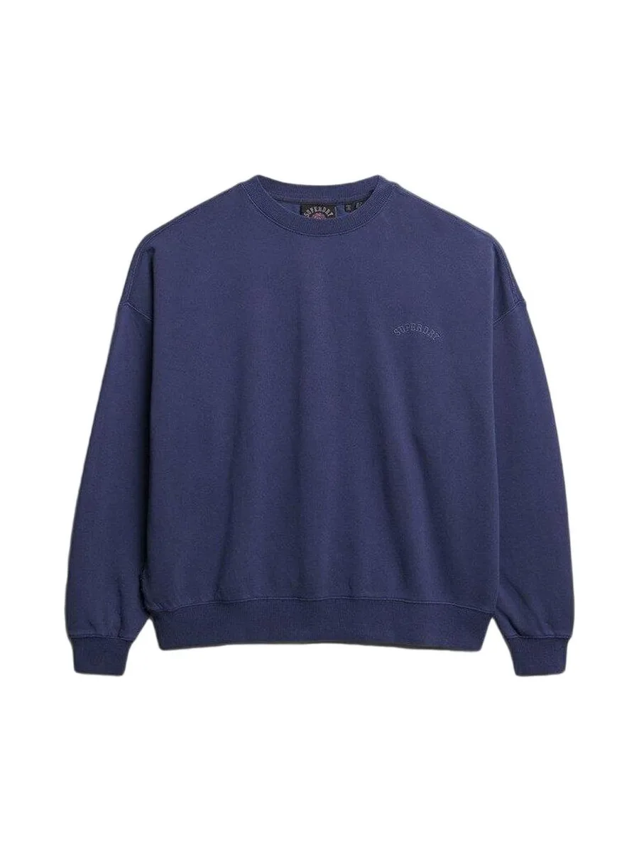 Sweat Bleu Femme Superdry Essential 2