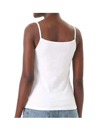 Débardeur Blanc Femme Calvin Klein Jeans Stretch 2