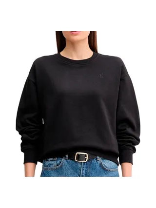 Sweat Noir Femme Calvin Klein Jeans Archive 1